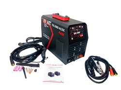 Инвертор аргонодуговой сварки TIG-200D AC/DC PULSE(режим сварки TIG/MMA;10-200А;ПВ-TIG40%200/100%150MMA20%200/100%105;dнеплав.элект.1.0-4.0мм) 20шт/п 18 01 018 043