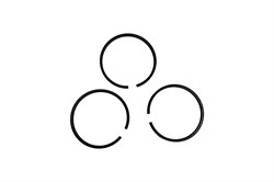 Кольцо поршневое BR компрессора KMR-2200/70-100 20 02 059 043