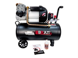 Компрессор воздушный KM-2200/50Х2 (2,2кВт; 360л/мин; ресивер 50л; 2 цилиндра, коаксиальный) 8шт/поддон 20 01 020 043