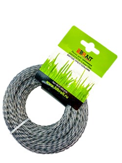 Леска триммерная BR 2,4*35 витой треугольник 24035 TRTW 160 шт/кор 06 07 082 019