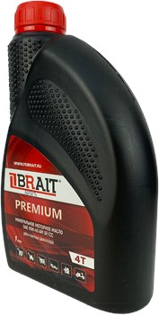 Масло моторное BRAIT PREMIUM для четырёхтактных двигателей минеральное SAE 10W-40 API SF/CC 1л (12/600шт/паллет) 07 01 025 079