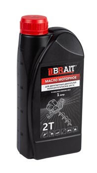 Масло моторное BRAIT для двухтактных двигателей полусинтетическое API TC 946мл (12/600шт/паллет) 07 01 015 079BR