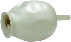 Мембрана NK-24 для расширительного бачка насосной станции, 24 литра, натуральный каучук белый (пищевая) 50шт/кор 23 02 012 077