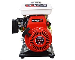 Мотопомпа бензиновая BR-WP-15 PRO (3л.с., произ-ть 12 куб.м/ч.,с датч.масла,1,5 дюйма, выс.подъема 10 м.,алюм.коннек.) 40шт/пал 15 01 022 002