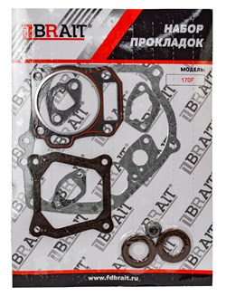 Набор прокладок и сальников двигателя ВR-170F (BR220P) 200шт/кор 03 02 354 002