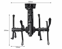 Насадка-культиватор 7шл. 28мм (индивидуальная упаковка)(CN) (насадка-гусиные лапки)  6шт/кор 06 07 212 019