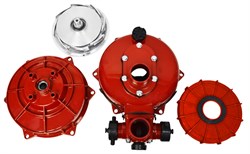 Насос мотопомпы высоконапорной в сборе, 2 дюйма, 2 крыльчатки 15 02 061 047