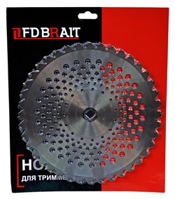 Нож для триммера BTB40-7 (BTB40-11) 255*25,4 (40 зубов, для неровной местности) 50шт/уп 06 07 137 019