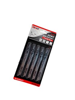 Пилка для лобзика по ламинату T101B HCS (100х75мм, шаг 2,5мм) комплект 100шт/уп. 400шт/кор 21 06 150 069