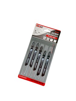 Пилка для лобзика по металлу T118A HSS (75х50мм, шаг 1,2мм) комплект 100шт/уп. 400шт/кор 21 06 153 069