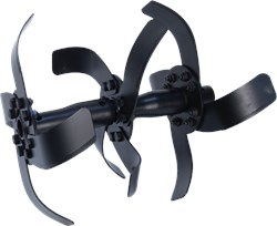 Почвофреза левая в сборе (вал с ножами) для мотокультиватора BR-65 04 06 031 000