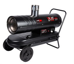 Пушка тепловая дизельная BR-36AIW (непрям.нагр.)(36кВт,производ.720 м3/ч,топл.дизель, расх.топл.2,4л/ч.,бак 56л) 4/6шт/поддон 25 01 006 076