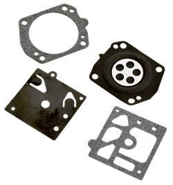 Ремкомплект карбюратора для бензопил BR-S361 (4 позиции) 10комп/уп 01 04 028 019