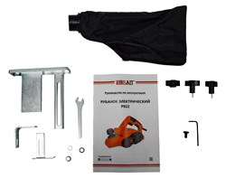 Рубанок электрический P822 (800Вт,размер ножа  82*5,7*1,2 мм, 17000 об/мин) 4шт/кор 96шт/подд 21 01 242 106