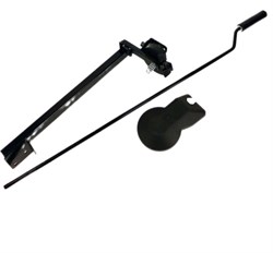 Рычаг регулировки поворота желоба в сборе снегоуборщика BR-1172ELW 05 02 207 075