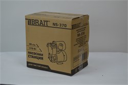 Станция насосная NS-370 ( чугун,370Вт, гидробак 2л, напор 30м, подача воды 30л/м) 80шт/подд 23 01 121 056