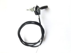 Трос газа для мотоблока BR-135 в сб. с регулятором газа (1670мм,чехол1450мм,наконеч.рубаш. п/стопор) 170шт/кор 04 05 036 002