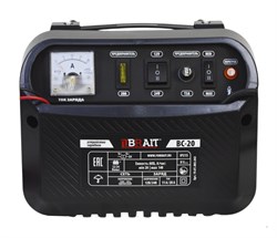 Устройство зарядное BC-20 (Напряжение 12/24В, емкость 20-140А/ч, сеть 220В-50Гц, ток 11А/20А) 75шт/90шт/поддон 19 01 003 043