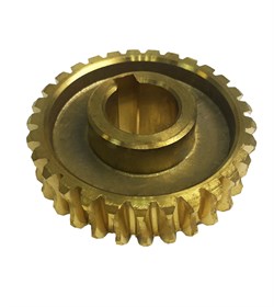 Шестерня (червячная, латунь) для мини-культиватора BR-30 (31 зуб) 150шт/кор 04 09 009 019