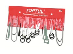 Набор съемников магнитол 20пр. TOPTUL (JGAA2001) JGAA2001