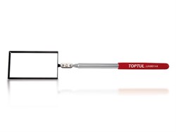 Зеркало телескопическое прямоугольное 50х90мм 307-443мм TOPTUL (JJAM0144) JJAM0144