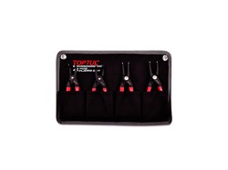 Набор съемников стопорн.колец 4шт. на полотне TOPTUL (GPAQ0402) GPAQ0402