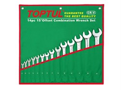 Набор ключей комбинир. 1/4" - 1-1/4" 16шт. TOPTUL (GBAA1604) GBAA1604