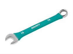 Ключ комбинированный 15мм в прорезиненной оплетке ВОЛАТ 16060-15