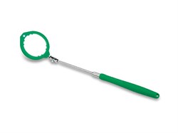 Зеркало телескопическое с подсветкой круглое d55мм 262-950мм TOPTUL (JJAM0495) JJAM0495