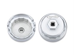 Съемник-чашка масляных фильтров 64,5мм 14гр. TOPTUL (JDDH6501) JDDH6501