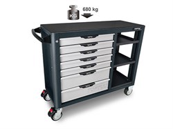 Тележка для инструмента 7 секций серия PRO-PLUS TOPTUL (TCBH0703) TCBH0703