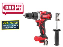 Аккум. дрель-шуруповерт WORTEX BD 2030 Dli в кор. ALL1 SOLO БЕСЩЕТ., 18 В, 80 Н*м, БЗП(мет.) 13 мм BD2030Dli0029