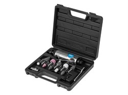 Пневмошлифмашина прямая DGM DTG-2502  с набором шарошек DTG-2502