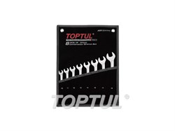 Набор ключей комбинир. 10-19мм 8шт TOPTUL (GPAD0801) GPAD0801