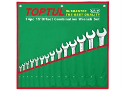 Набор ключей комбинир. 8-32мм 14шт TOPTUL (GAAA1404) GAAA1404