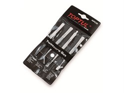 Набор пинцетов 4пр. TOPTUL (JGAA0401) JGAA0401