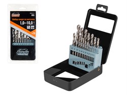 Набор сверл по мет. 19шт 1-10мм HSS GEPARD GP0301-19