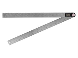 Угломер-линейка электронный WORTEX DAR 5000 в кор. +-0,2°, 500 мм 0323275