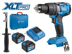 Аккум. дрель-шуруповерт BULL SR 1805 в чем. XLTpro, 2х6 А*ч, БЕСЩЕТ., 18 В, 120 Н*м, БЗП(мет.) 13 мм 1329604