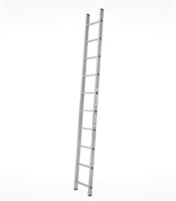 Лестница алюм. односекц. 263см 10 ступ., 3,6 кг PRO STARTUL (ST9945-10) ST9945-10
