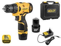 Аккум. дрель-шуруповерт MOLOT MBD 1213 Dli в чем. 1335567