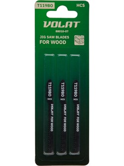 Пилка лобз. по дереву T119BO (3 шт.) ВОЛАТ 88010-07
