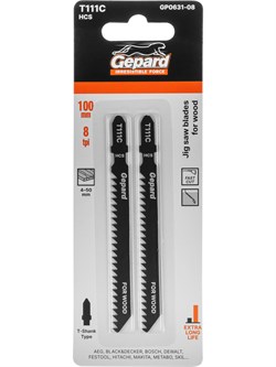 Пилка лобз. по дереву T111C (2 шт.) GEPARD GP0631-08