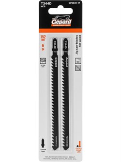 Пилка лобз. по дереву T344D (2 шт.) GEPARD GP0631-17