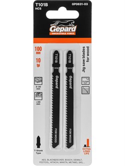 Пилка лобз. по дереву T101B (2 шт.) GEPARD GP0631-03