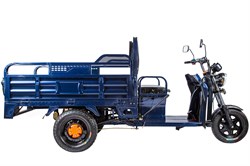 Грузовой электротрицикл Rutrike D4 1800 60V1200W Синий-1981 021494-1981