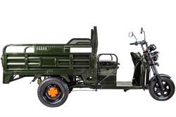 Грузовой электротрицикл Rutrike D4 1800 60V1200W Зеленый-1980 021494-1980