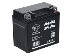 Аккумулятор стартерный для мототехники SKN YTX5L-BS (12V/5Ah/80A) [UTX5L-BS, CT1205, YT5L-BS] 0000031