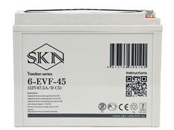 Тяговый аккумулятор SKN 6-EVF-45 (12V47.5A/H C5) 0000057