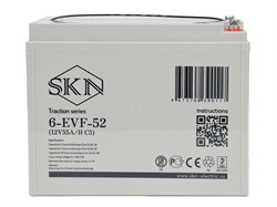 Тяговый аккумулятор SKN 6-EVF-52 (12V55A/H C5) 0000058